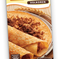 Voor Koopmans ontwikkeling van producten met een meer verantwoorde voedingswaarde Koopmans Pannenkoeken Volkoren
