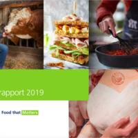 Advies en begeleiding Vion bij ontwikkeling, implementatie en communicatie van het MVO-beleid en MVO-jaarverslagen, snelste stijger Transparantie Benchmark Vion MVO jaarverslag 2019